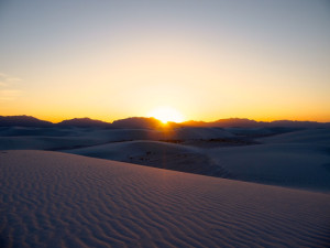 white sands