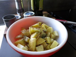 Grilled Lemony Potato Salad