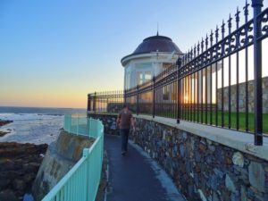 The Cliff Walk in Newport, RI