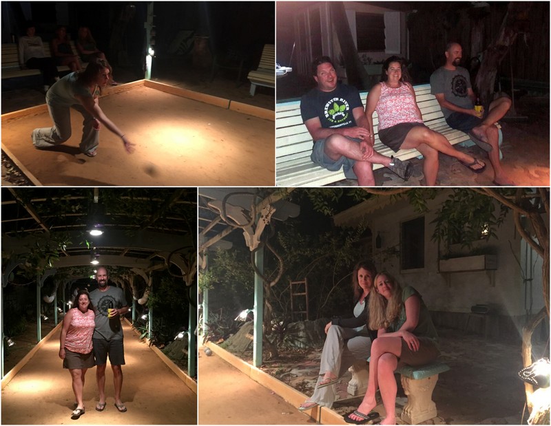 Bocce night on Big Pine Key