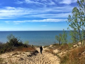 Lake Michigan at Indiana Sand Dunes State Park